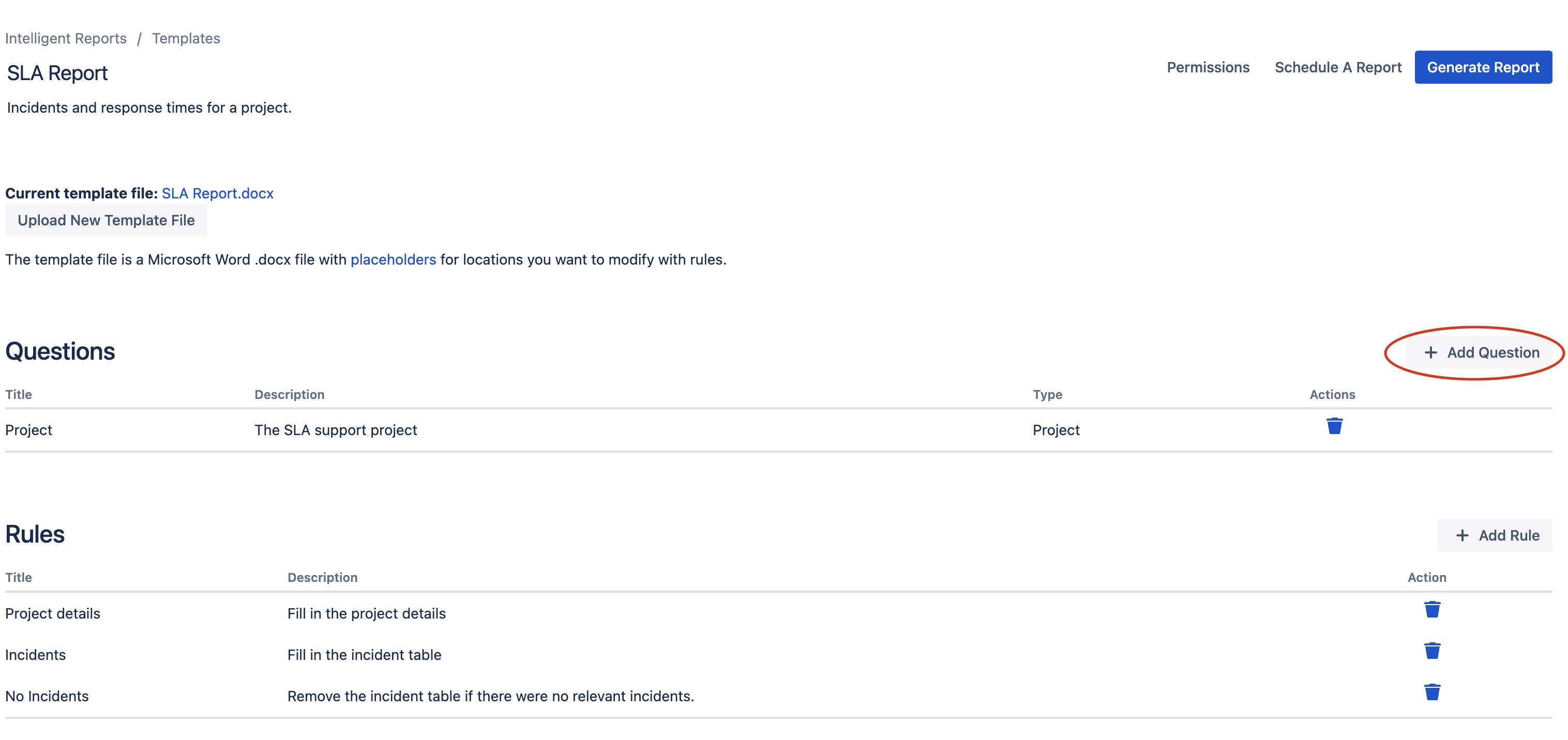 Adding a new question Adding a new question