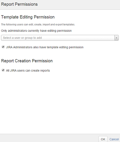 Editing template permissions Editing template permissions