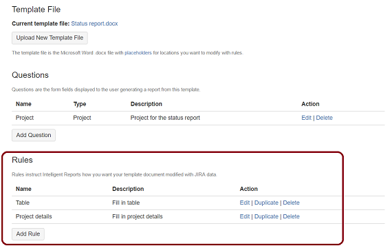 Adding rules Adding rules