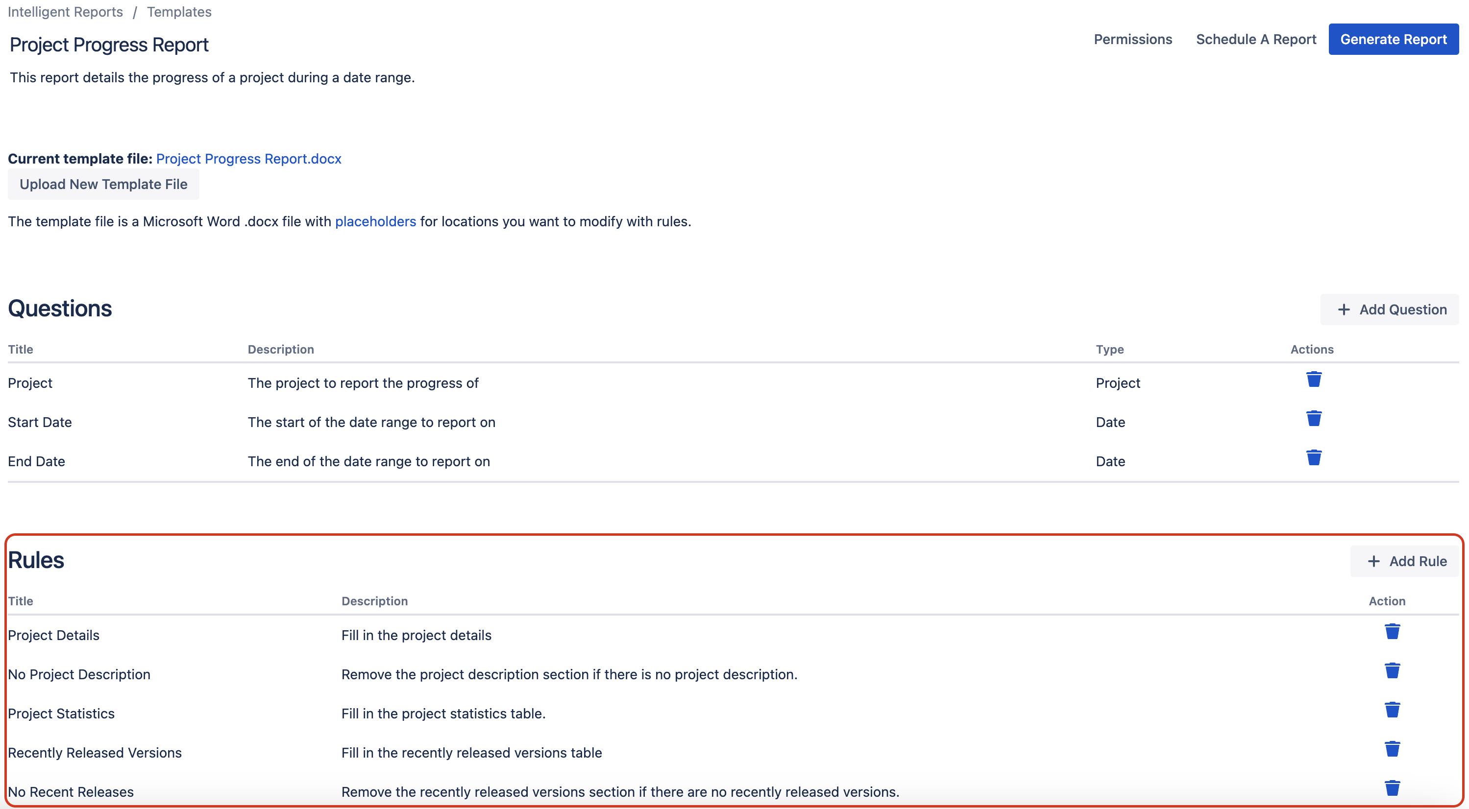 Adding rules Adding rules