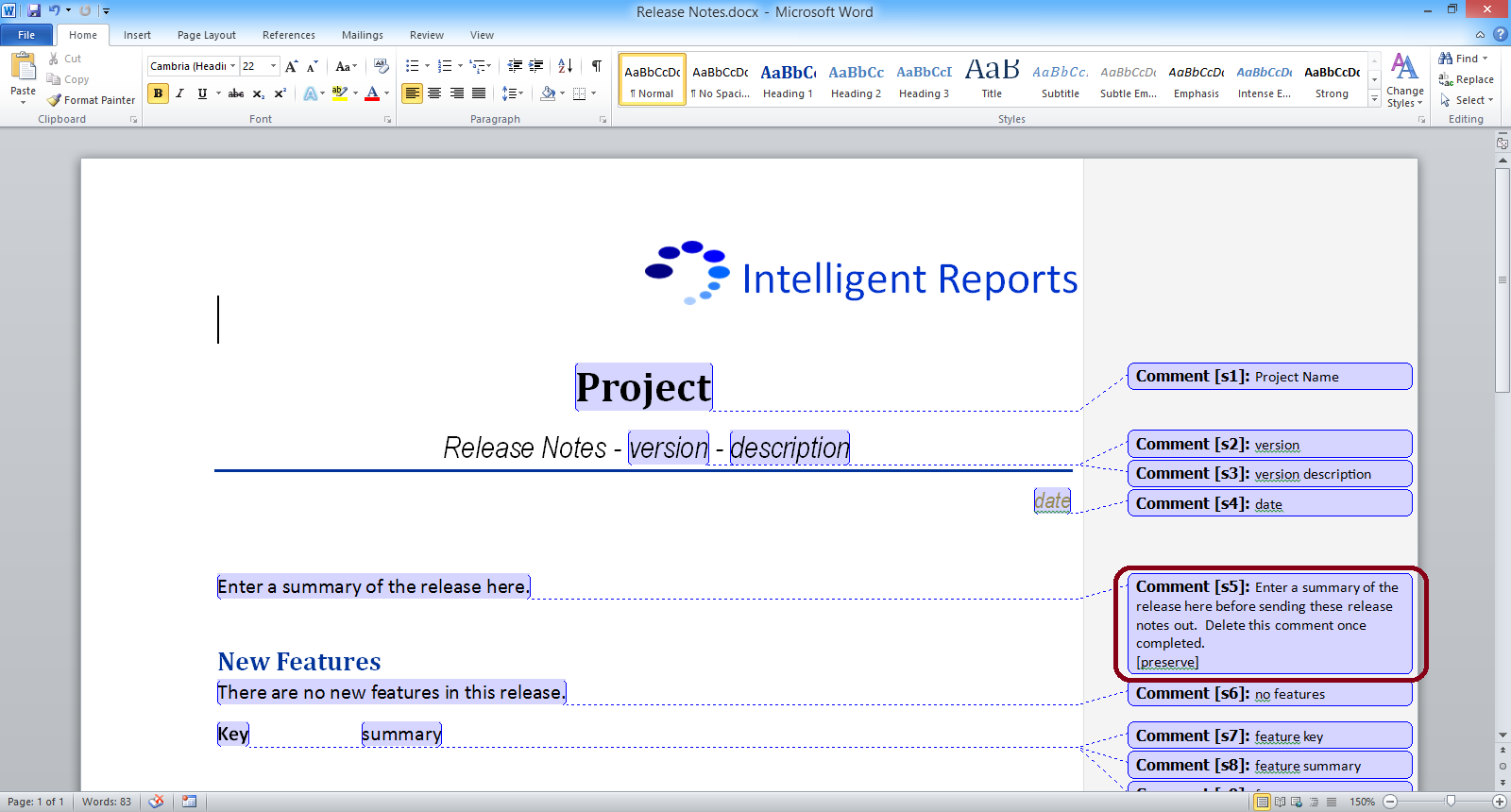 Preserving comments Preserving comments