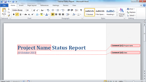 Adding a placeholder for the report date Adding a placeholder for the report date